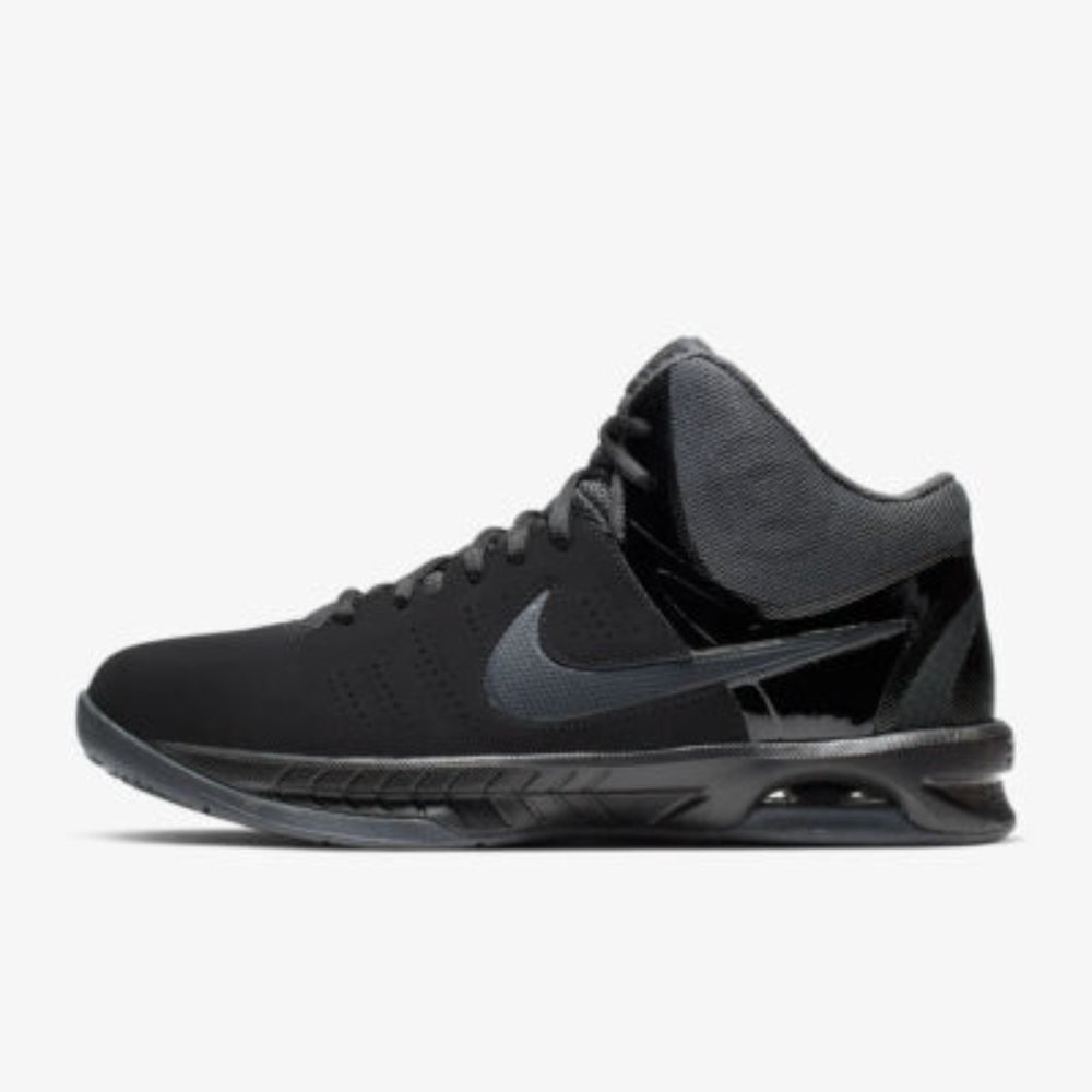 Nike Air Visi Pro VI Nubuck Men's Basketball shoes, Black/Anthracite, Size 8.0. - Picture 2 of 8